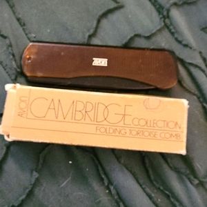 Vintage Avon Folding Tortoise Comb
